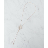 キラキラループタイネックレス