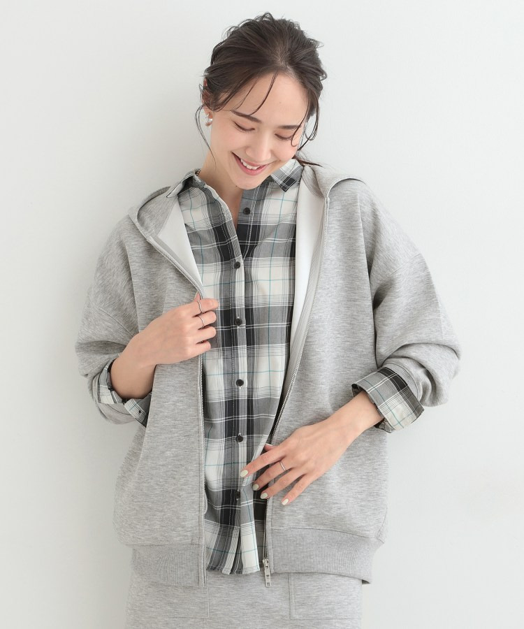 【セットアップ可/S-LL/なめらかタッチ】ZIPパーカ10