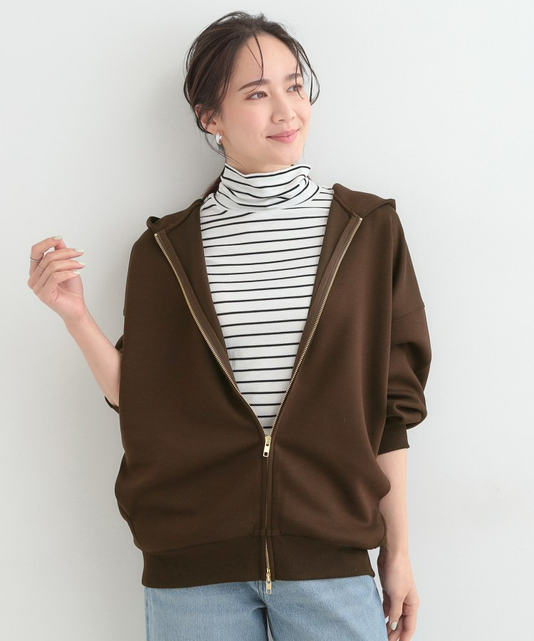 【セットアップ可/S-LL/なめらかタッチ】ZIPパーカ6