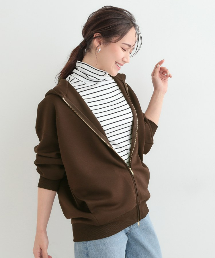 【セットアップ可/S-LL/なめらかタッチ】ZIPパーカ7