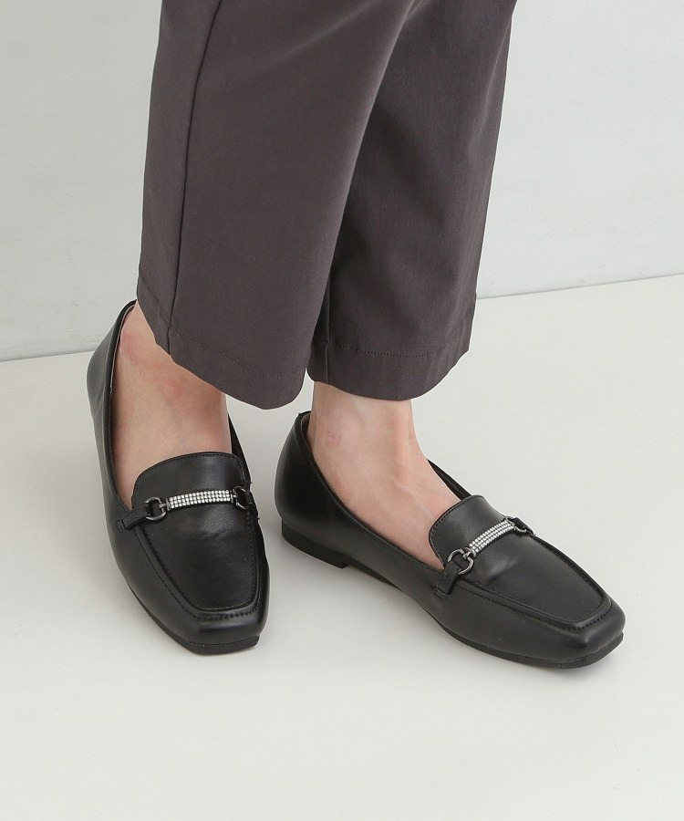 【消臭】キラキラビットローファー