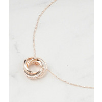 【2WAY】キラキラリングネックレス