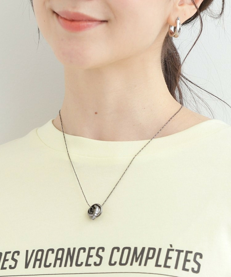 【2WAY】キラキラリングネックレス1