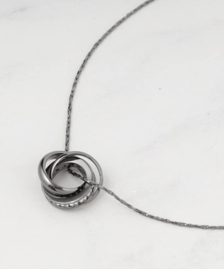 【2WAY】キラキラリングネックレス1