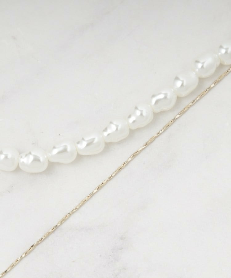 【3WAY】フェイクパールネックレス7