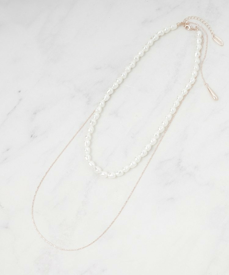 【3WAY】フェイクパールネックレス1