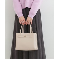 【2WAY】上品きれい 金具ベルトトートバッグ