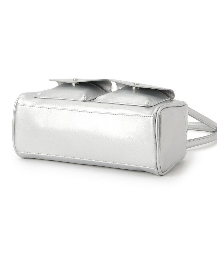 フラップポケット横長ボストンバッグ10