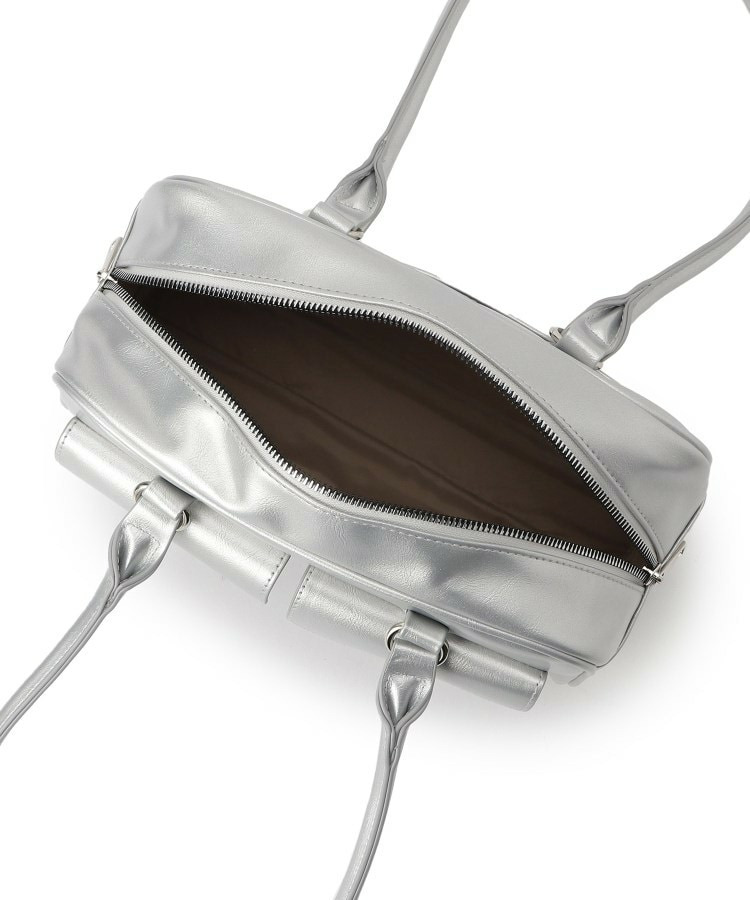 フラップポケット横長ボストンバッグ11