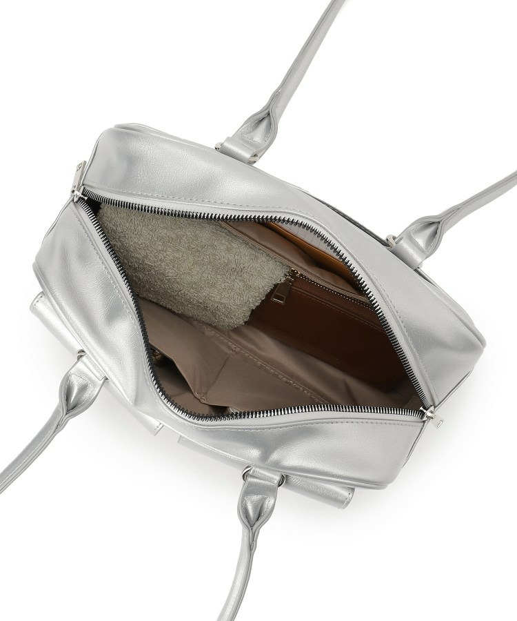 フラップポケット横長ボストンバッグ13