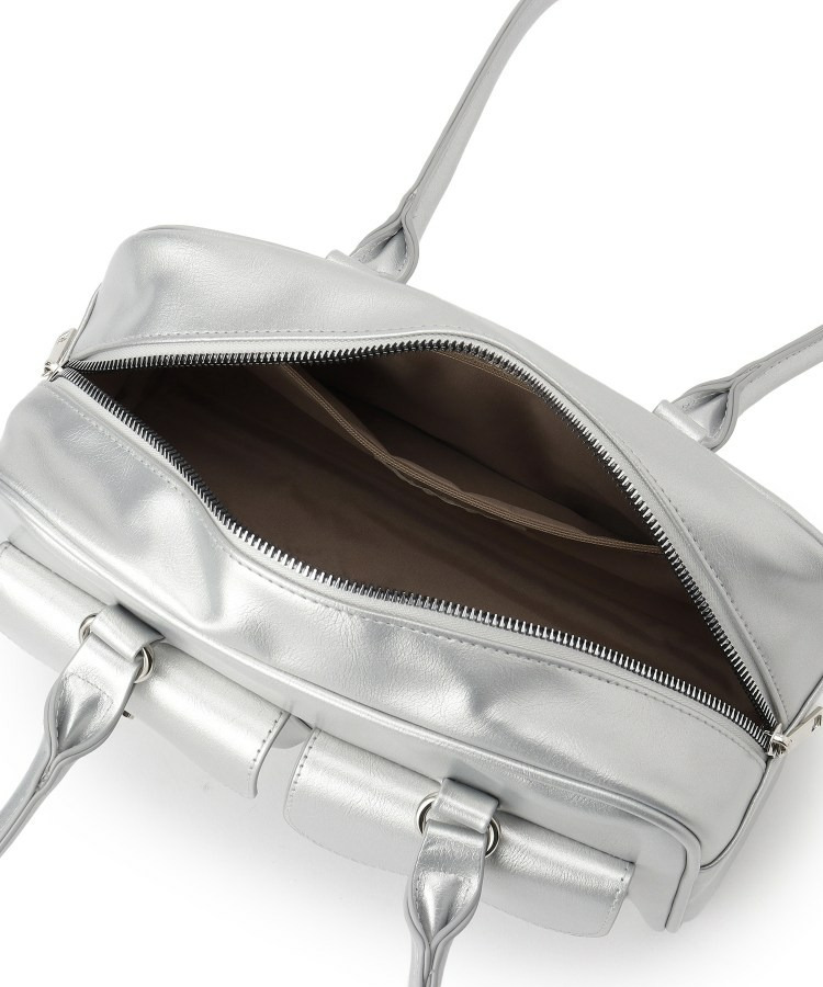 フラップポケット横長ボストンバッグ14