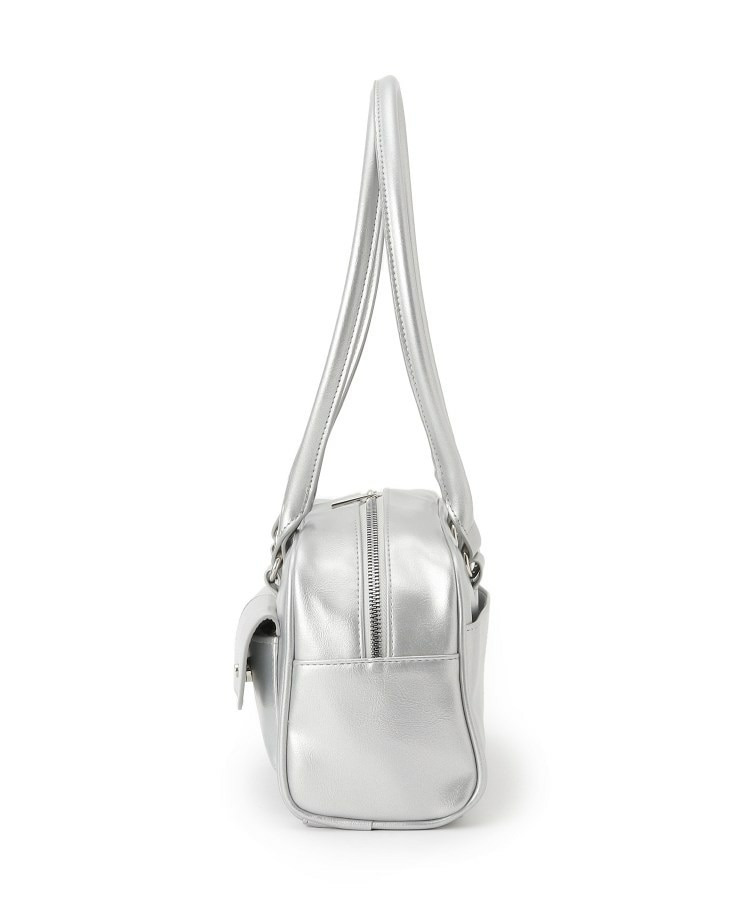 フラップポケット横長ボストンバッグ8