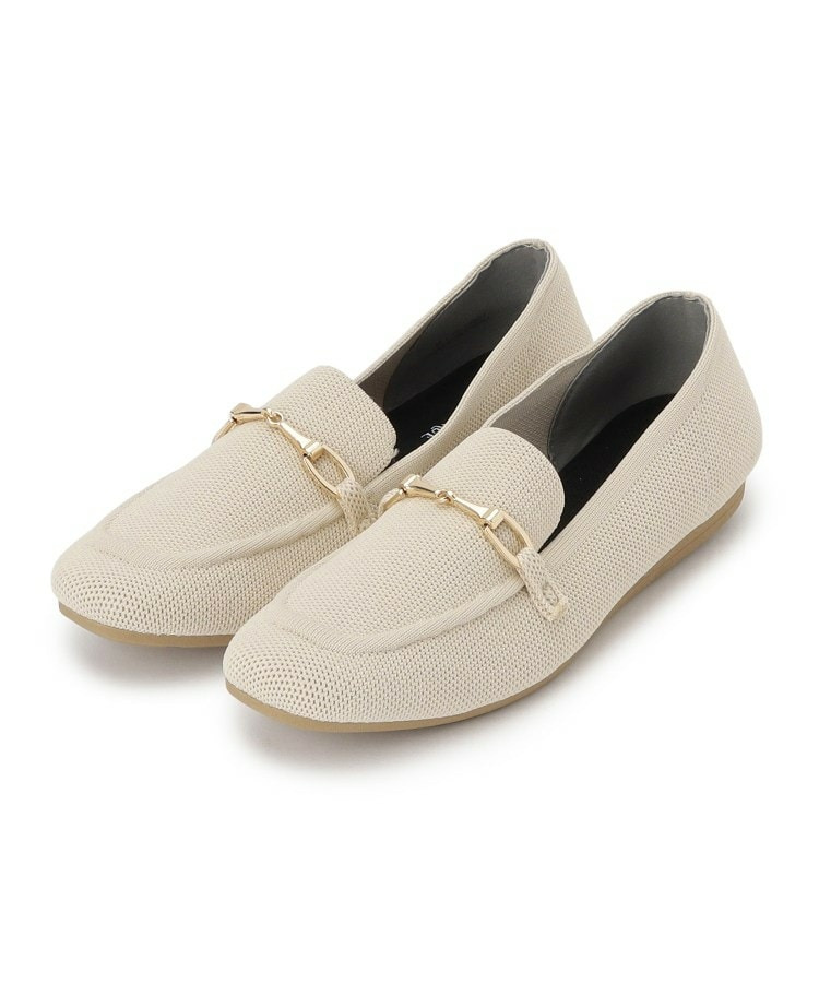 【洗える】ニットローファー1