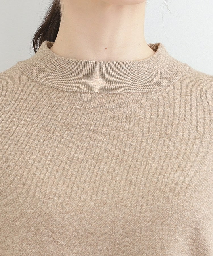 【セットアップ可/S-LL】新色追加 インせず着られる 洗えるもちもち裾ラウンドニット17