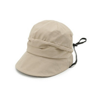 顔回りすっぽりキャスケット