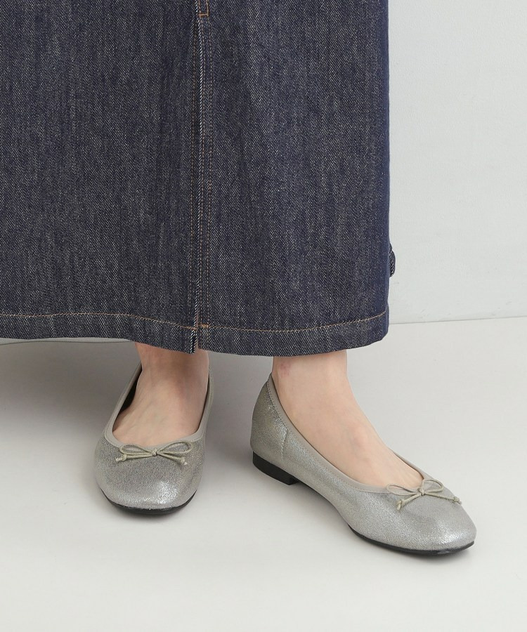 【ふかふか】シャーリングバレエシューズ