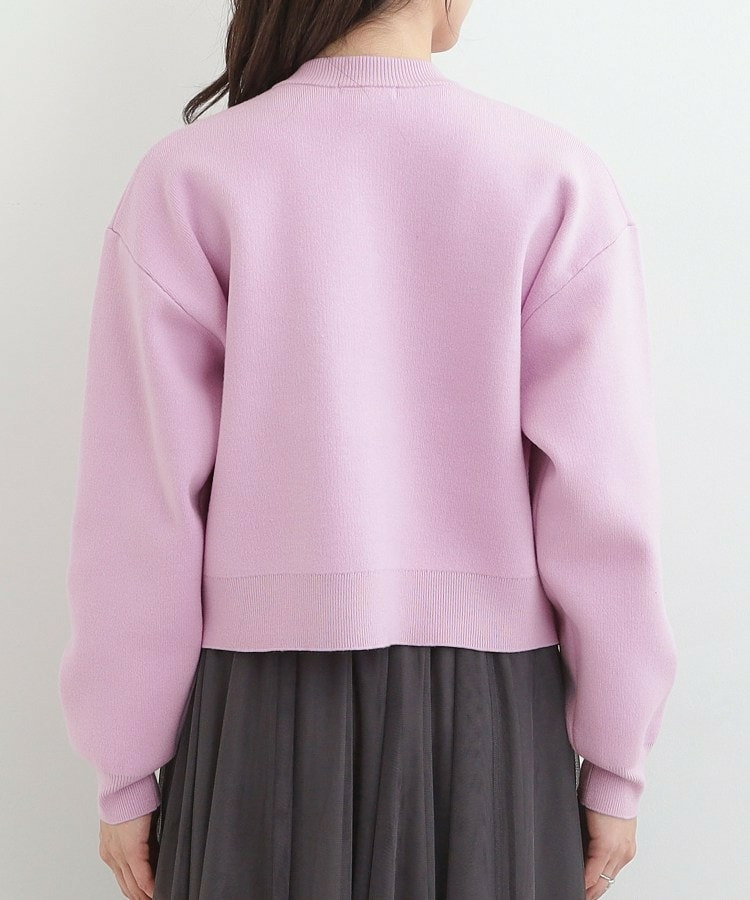 金ボタンがアクセント ニットジャケット16