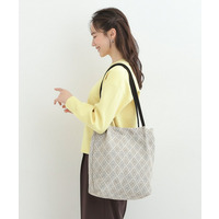 【インド製】ジャカードトートバッグ