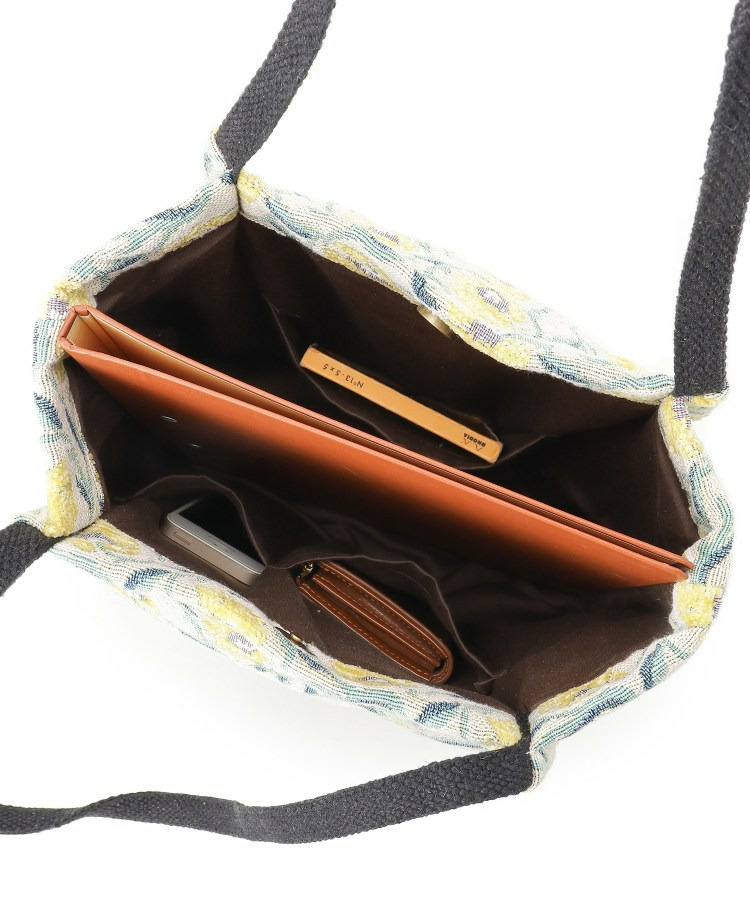 【インド製】ジャカードトートバッグ21