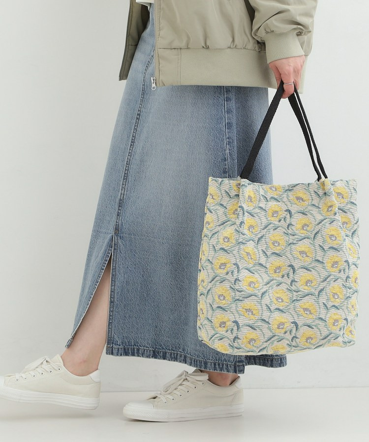 【インド製】ジャカードトートバッグ8