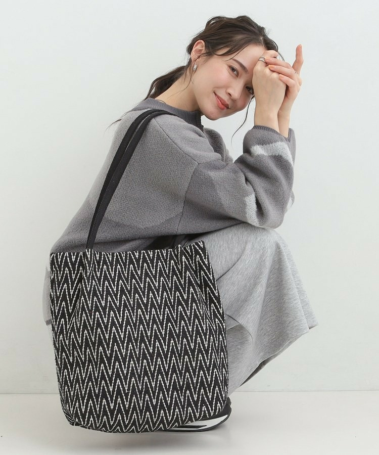 【インド製】ジャカードトートバッグ1