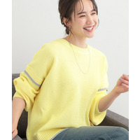 【前後2WAY】配色パイピングニット