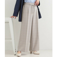 【着丈選べる/S-LL】センタープレスできちんと見え イージーワイドパンツ
