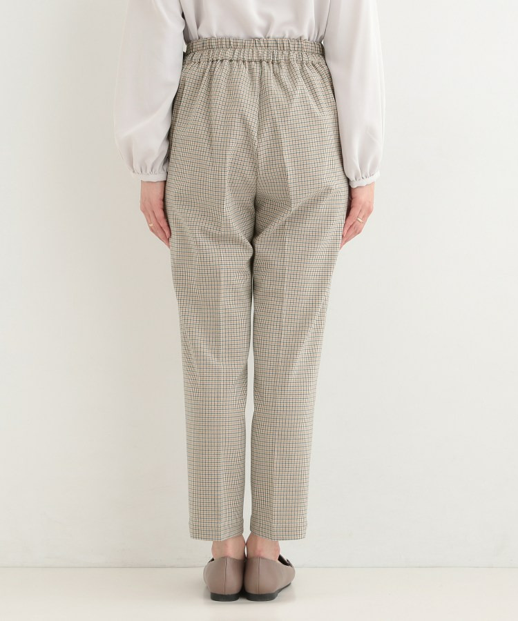 【洗濯機可/S-LL】ベルト風デザインがアクセント きれい見えテーパードパンツ20