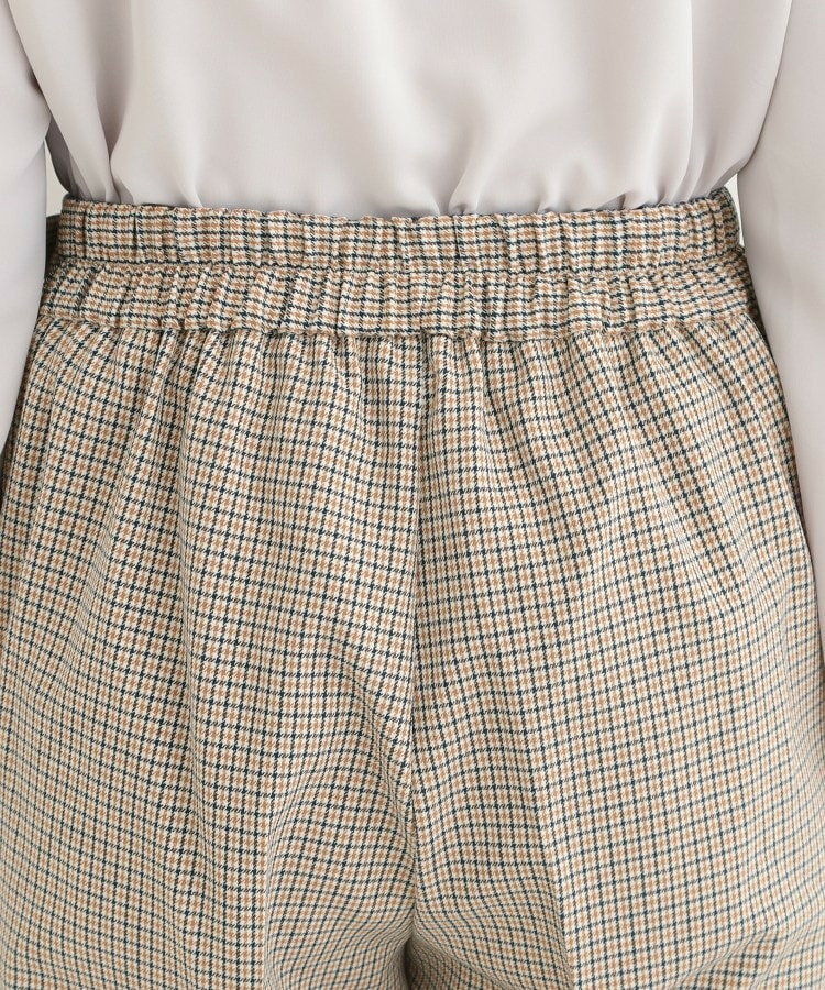 【洗濯機可/S-LL】ベルト風デザインがアクセント きれい見えテーパードパンツ24