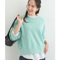 MIX調 シンプルラグランスウェット