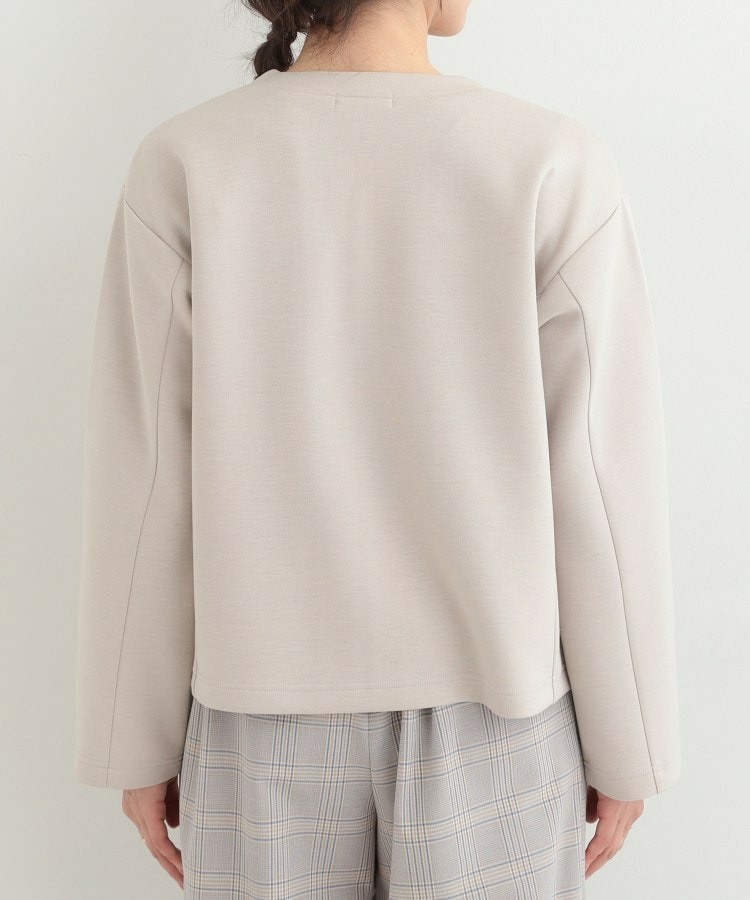 【セットアップ可能/S-LL/なめらかタッチ】ノーカラージップブルゾン16