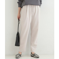 【SS-LL/洗濯後しわになりにくい】スマートに見えるイージーテーパードパンツ