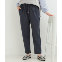 【SS-LL/洗濯後しわになりにくい】スマートに見えるイージーテーパードパンツ