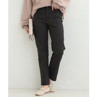 【洗濯機可/SS-LL/ストレッチ】すらっときれい見え 大人のストレートパンツ