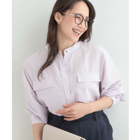 【洗濯後シワになりにくい/UV】フラップポケットシャツ