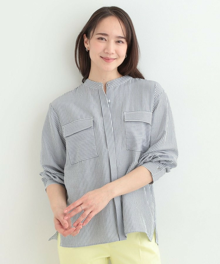 【洗濯後シワになりにくい/UV】フラップポケットシャツ14