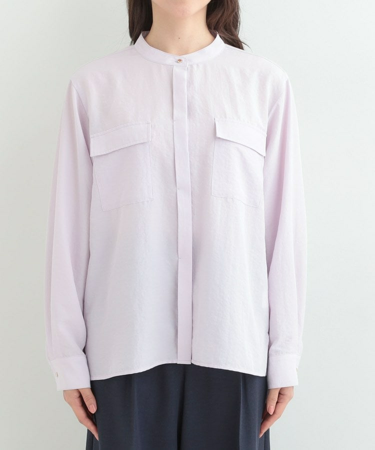 【洗濯後シワになりにくい/UV】フラップポケットシャツ18