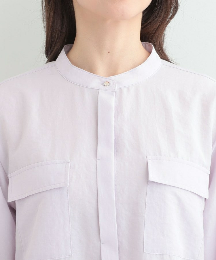 【洗濯後シワになりにくい/UV】フラップポケットシャツ21