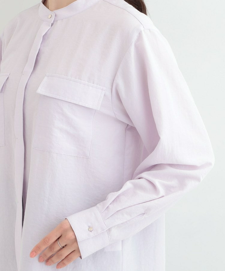 【洗濯後シワになりにくい/UV】フラップポケットシャツ22