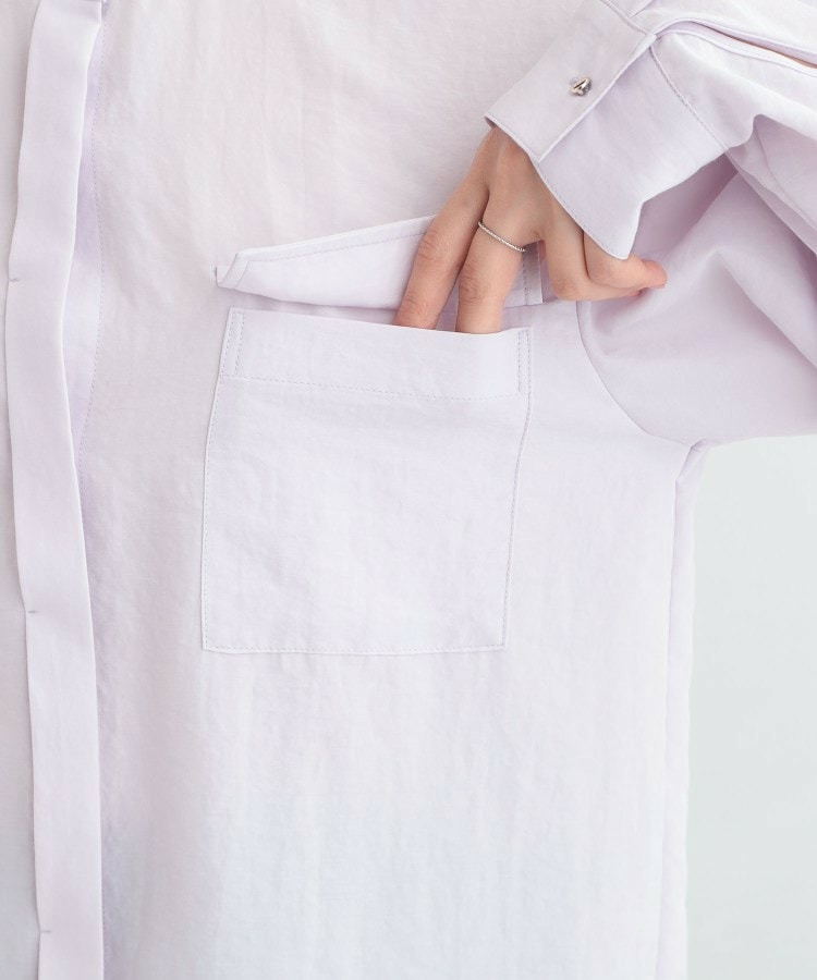 【洗濯後シワになりにくい/UV】フラップポケットシャツ23