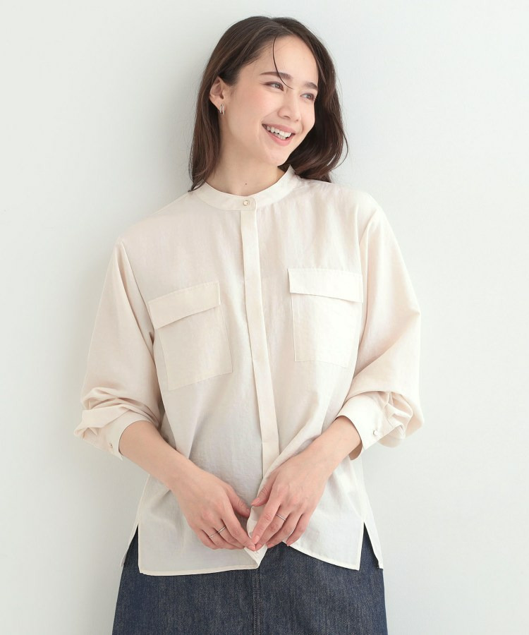 【洗濯後シワになりにくい/UV】フラップポケットシャツ6