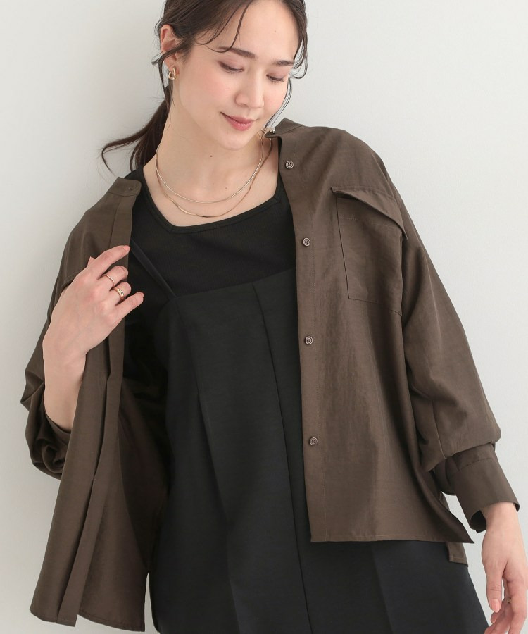 【洗濯後シワになりにくい/UV】フラップポケットシャツ1