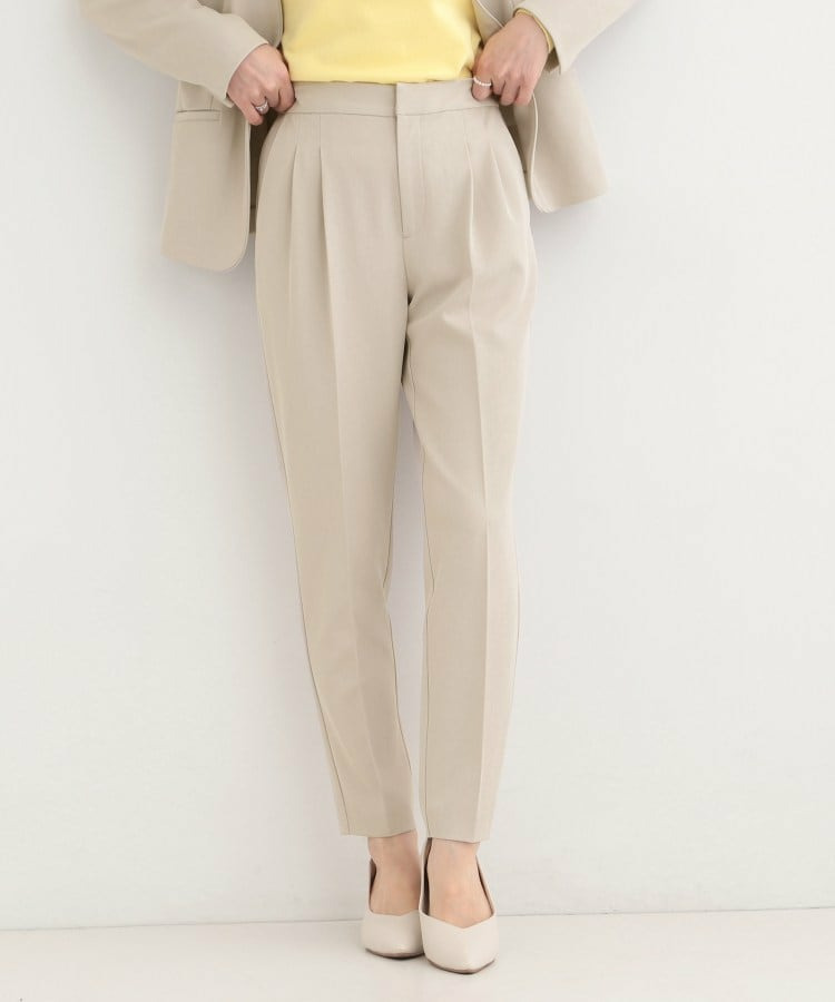 【多機能】2タックテーパードパンツ