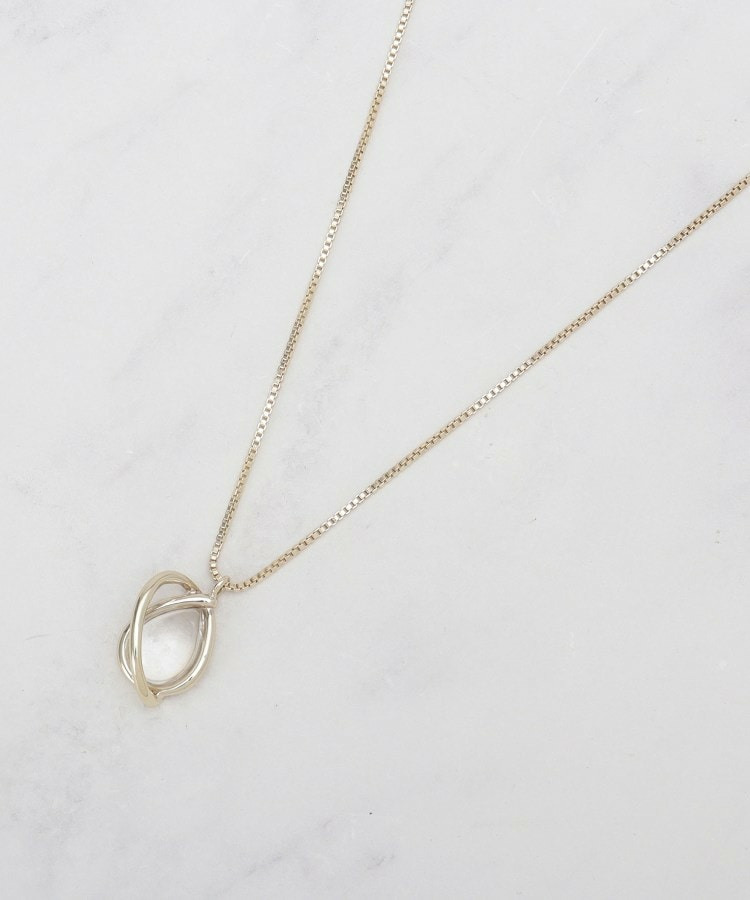 【2WAY】クリアパーツネックレス