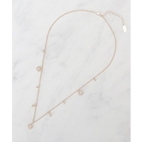 ミニデイジー飛ばしネックレス