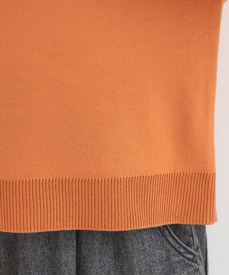 ダブルフェイス配色ニット19