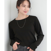 ベーシック テレコクルーネックインナー