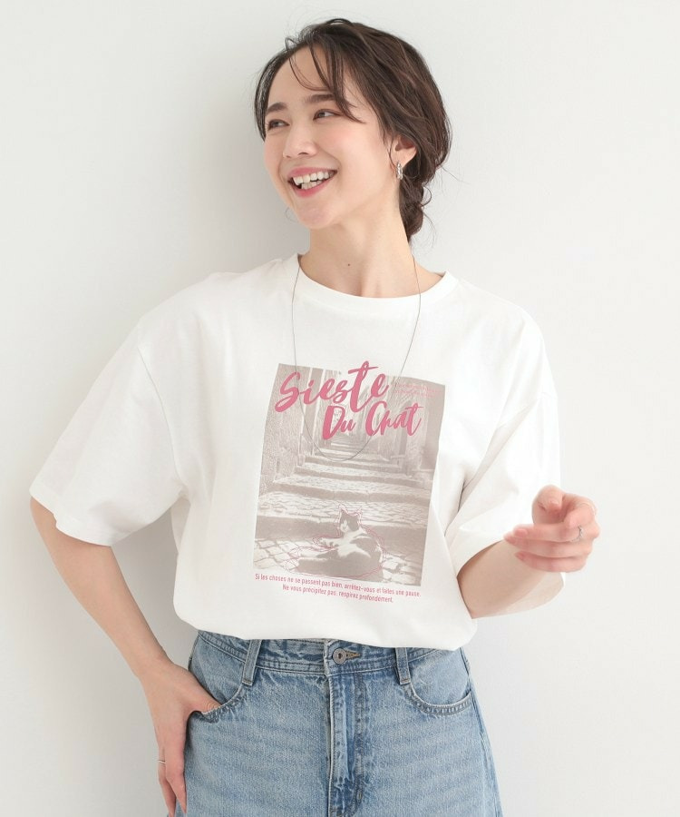 プチプラベーシックプリントTシャツ18