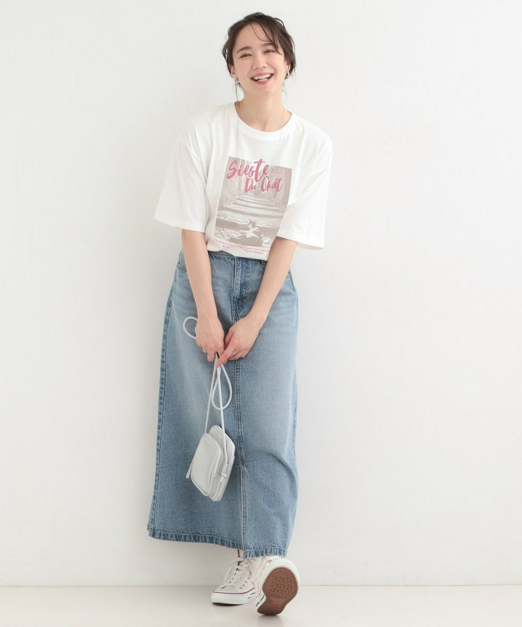 プチプラベーシックプリントTシャツ20