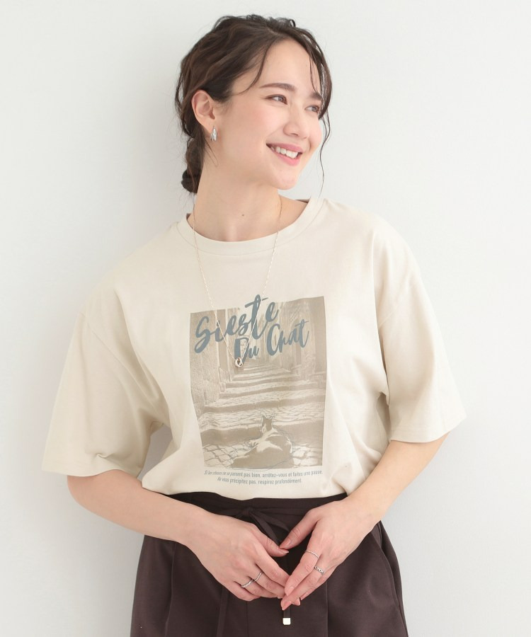 プチプラベーシックプリントTシャツ22